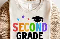 Second Grade 2025 SVG, Graduation SVG, 2nd Grade Shirt, PNG Product Image 3