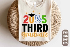 Third Grade 2025 SVG, Graduation SVG, 3rd Grade Shirt, PNG Product Image 1