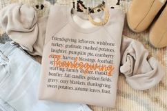Boho Friendsgiving PNG | Fall Words Png | Cozy Season png Product Image 1