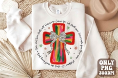 Trendy Christmas Christian PNG | Preppy Christmas Jesus Png Product Image 1