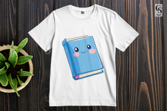 Cute Kawaii Book Clipart Sublimation PNG Product Image 2