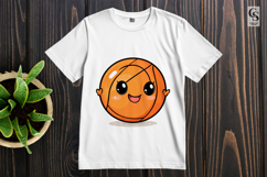Cute Basketball Clipart PNG Product Image 3