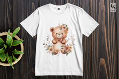 Cute Bear Clipart PNG Product Image 2