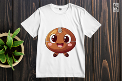 Cute Football Clipart PNG Product Image 3