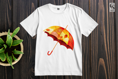 Autumn Umbrella Clipart PNG Product Image 2