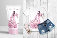 Fairy Wedding Invitation Bride in floral dress & butterfly Product Image 5