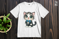 Cute Cat Clipart PNG Product Image 3