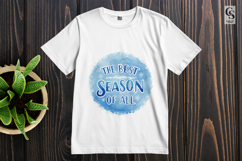 Winter Season Quote Clipart Sublimation PNG Product Image 2