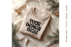 Boho T-shirt Mockups Bella and Canvas Top View Mockups_64 Product Image 1
