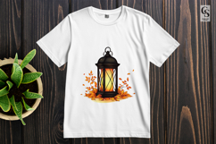 Autumn Lantern Clipart PNG Product Image 2