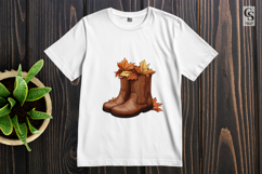Autumn Boots Clipart Sublimation PNG Product Image 2