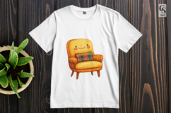 Cozy Chair Clipart Sublimation PNG Product Image 3