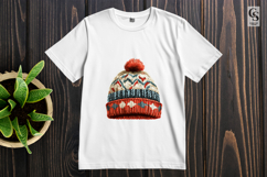 Winter Knitted Beanie Hat Clipart PNG Product Image 2