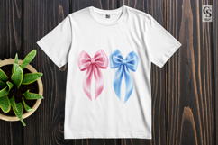 Colorful Satin Ribbon Bow Clipart Sublimation PNG Product Image 3