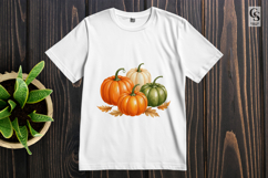 Autumn Harvest Pumpkin Clipart Sublimation PNG Product Image 3