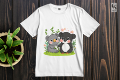 Cute Koala Clipart PNG Adorable Animal Product Image 3