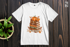 Harvest Time Pumpkin Fall Clipart Sublimation PNG Product Image 3