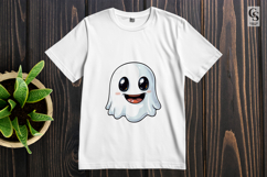 Cute Cartoon Ghost Clipart Sublimation Product Image 2