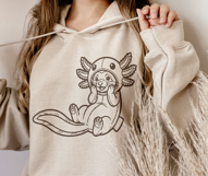 Cute Ferret Axolotl SVG Bundle - Kawaii Weasel for Cricut Product Image 5