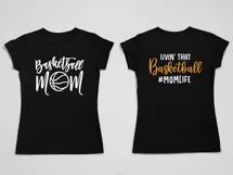 Basketball Mom Bundle, SVG DXF PNG, Basketball Mom Cut File Product Image 2