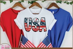 USA Stars and Stripes 4th of July patriotic sublimation png Product Image 4