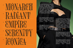 Shliterin Elegant Condensed Serif Product Image 8