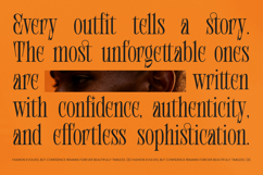 Shliterin Elegant Condensed Serif Product Image 11
