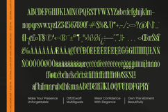 Shliterin Elegant Condensed Serif Product Image 14