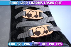 Shoe Lace Charms Laser Cut Bundle, Wooden Shoe Accessories Product Image 12