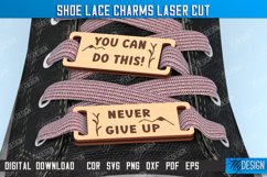 Shoe Lace Charms Laser Cut Bundle, Wooden Shoe Accessories Product Image 6