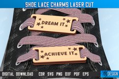 Shoe Lace Charms laser cut, Custom Shoelaces Tag, Boot Charm Product Image 1