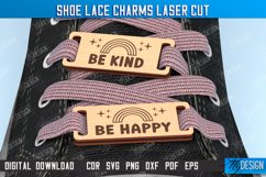 Shoe Lace Charms laser cut, Custom Shoelaces Tag, Boot Charm Product Image 1