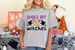 Shoes off witches SVG, Haunted House SVG, Halloween Bat SVG Product Image 2