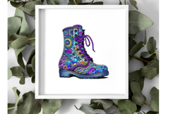 Colorful Shoes &amp; Boots PNG Bundle - 10 Clipart Designs Product Image 5