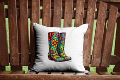 Colorful Shoes &amp; Boots PNG Bundle - 10 Clipart Designs Product Image 9