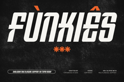 Sholedax - Modern Condensed Italic Racing Font Product Image 4