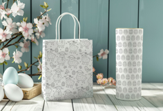 Easter Harmony Doodle Clipart and Seamless Patterns Product Image 11