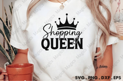 Shopping Queen SVG, Black Friday SVG, Shopping Svg Product Image 2