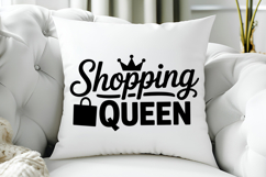 Shopping Queen SVG, Black Friday SVG, Black Friday Shirt SVG Product Image 5
