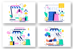 10 Shopping Reminder Day Illustration Product Image 2