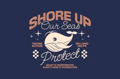 Sea Life Typography T-shirt Design Bundle Product Image 3