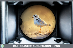 GorgeousShorebirds Sunset Car Coaster design.