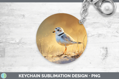 GorgeousShorebirds Sunset Keychain design.