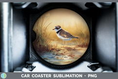 GorgeousShorebirds Sunset Car Coaster design.