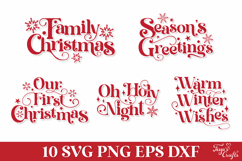 Christmas Quotes SVG Pack Product Image 6