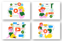 10 Short Video and Reels Illustration Product Image 2