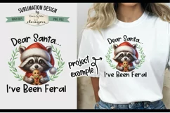 Feral Raccoon with Ginger| PNG Design for Sublimation or DTF Product Image 4