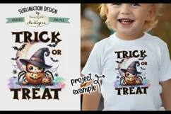 Cute Halloween Spider with Bats | Trick or Treat PNG Design Product Image 3