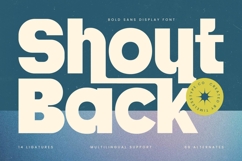 Shout Back Bold Display Sans Product Image 1