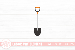 Shovel Clipart | Labor Day Elements Product Image 1